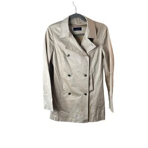 Piazza Sempione Double-Breasted Buttoned Trench Coat IT 42